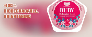 Bulgarian rose eye patch