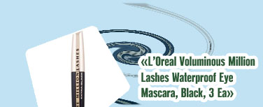 Loreal million lashes waterproof mascara