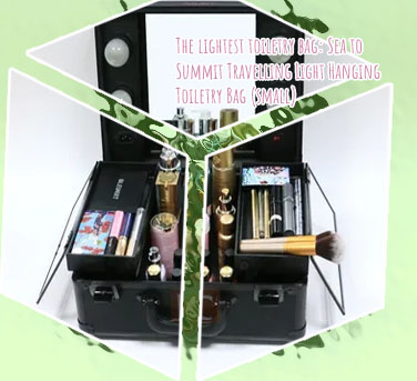 Makeup vanity box with lights