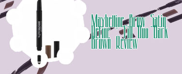 Maybelline satin duo brow pencil