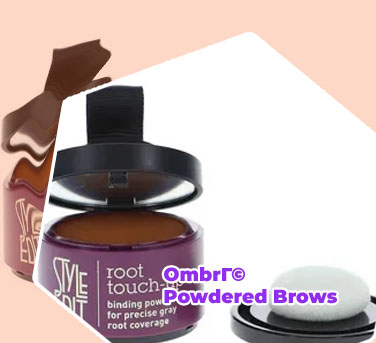 Powder brow touch up
