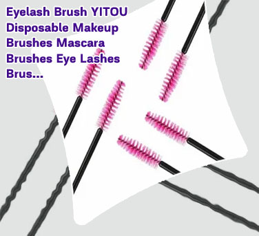 Spoolie brush for lashes