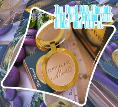 Too faced milk chocolate bronzer