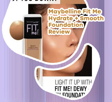 Warna foundation maybelline fit me dewy smooth